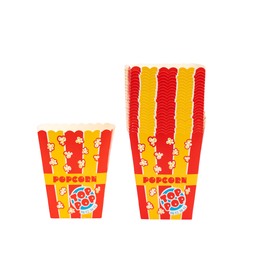 Popcorn foldebægere fra Funfoods