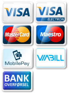 Kortbetaling, visa, mastercart Viabill, mobilpay