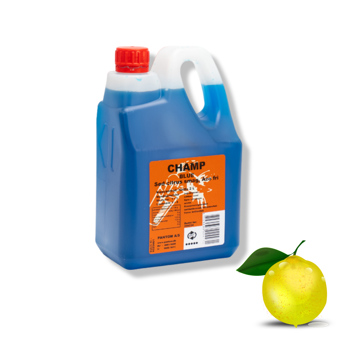 Champ blue slushice
