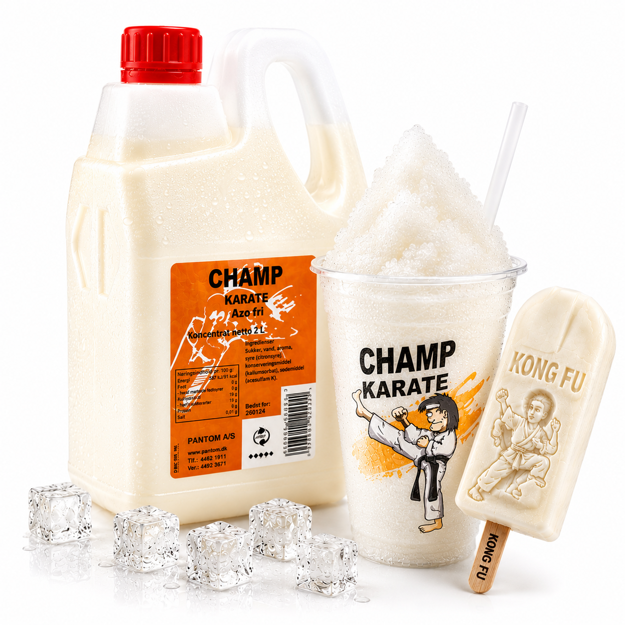 Champ Karate - Kong fu slushice 2 liter