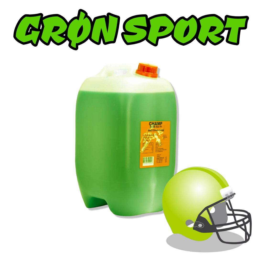 Grøn Sport 10 liters fra Funfoods.dk