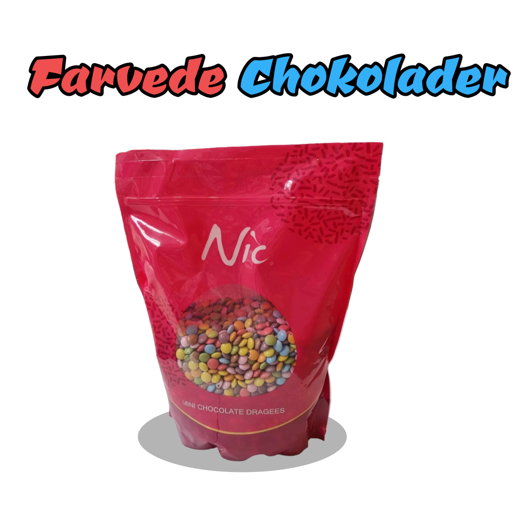 Farvede Chokolader