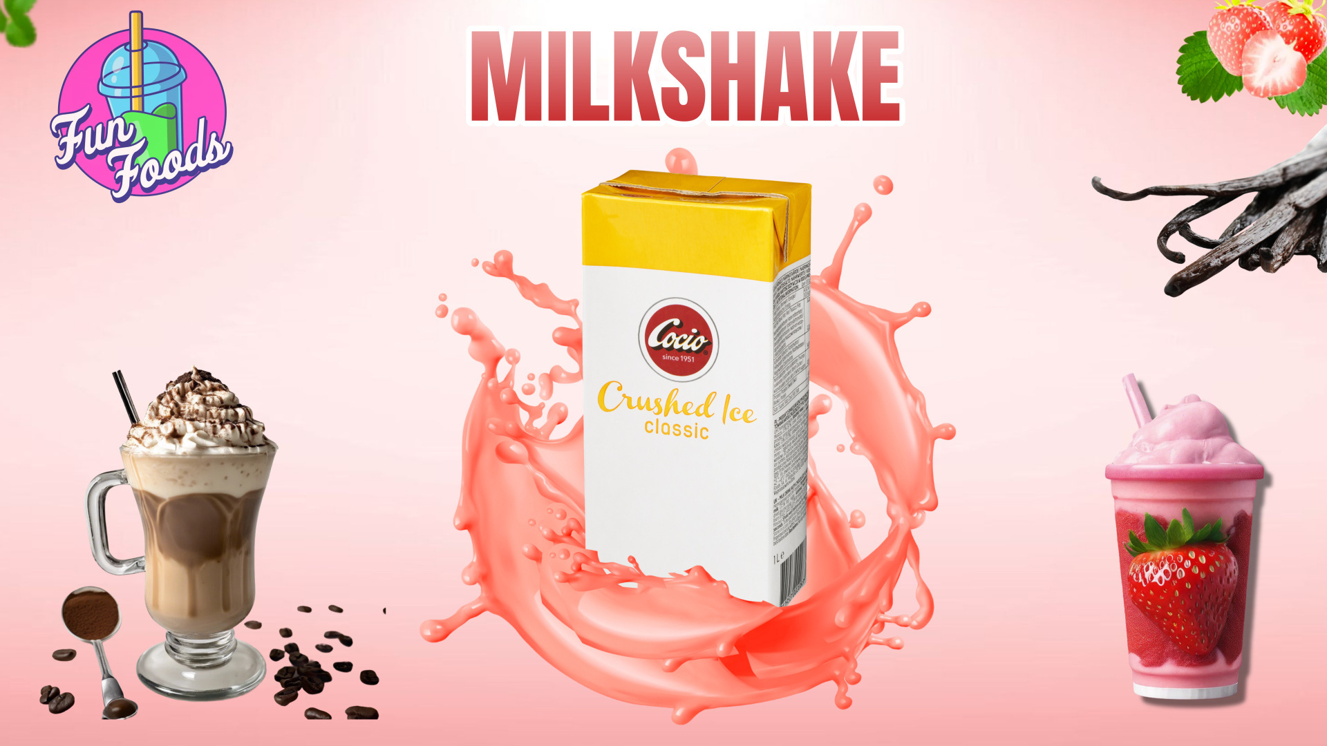 Milkshake fra Funfoods.dk