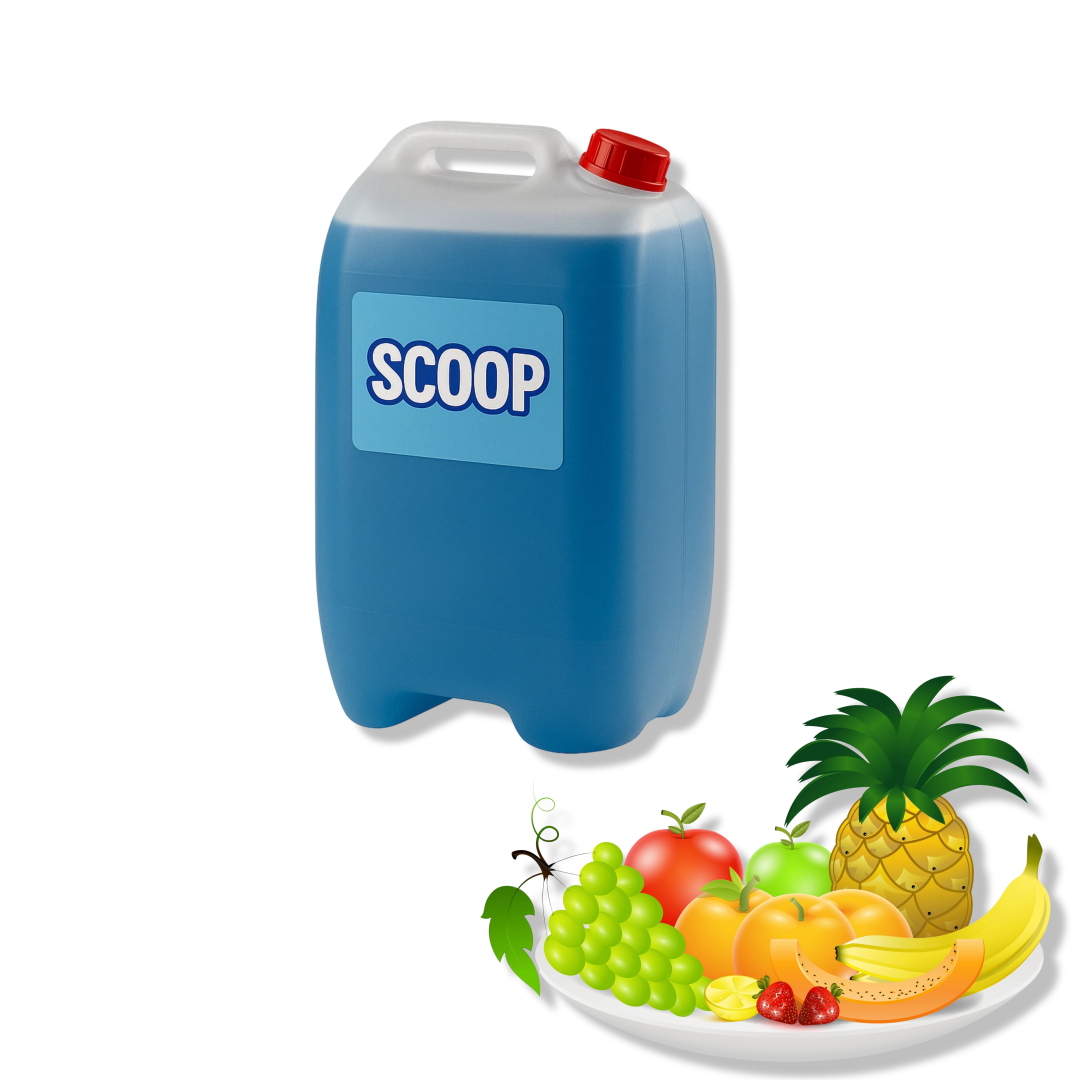 Scoop tropical blue slushice