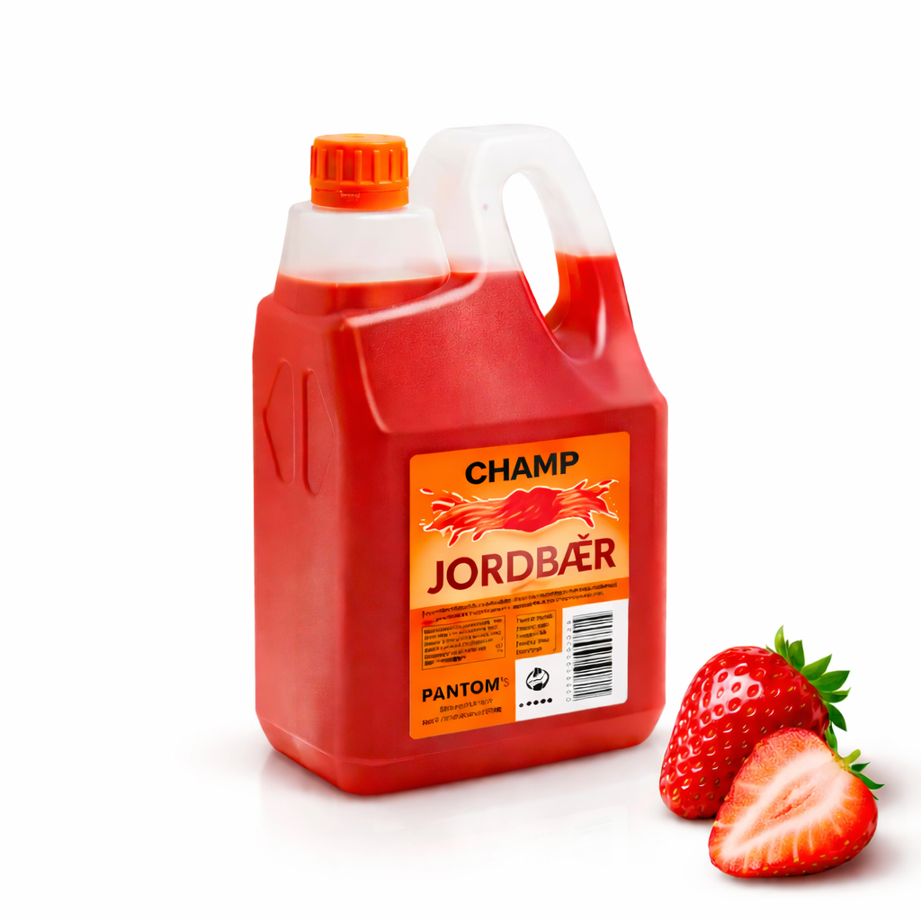Champ Jordbær slushice 2 liter