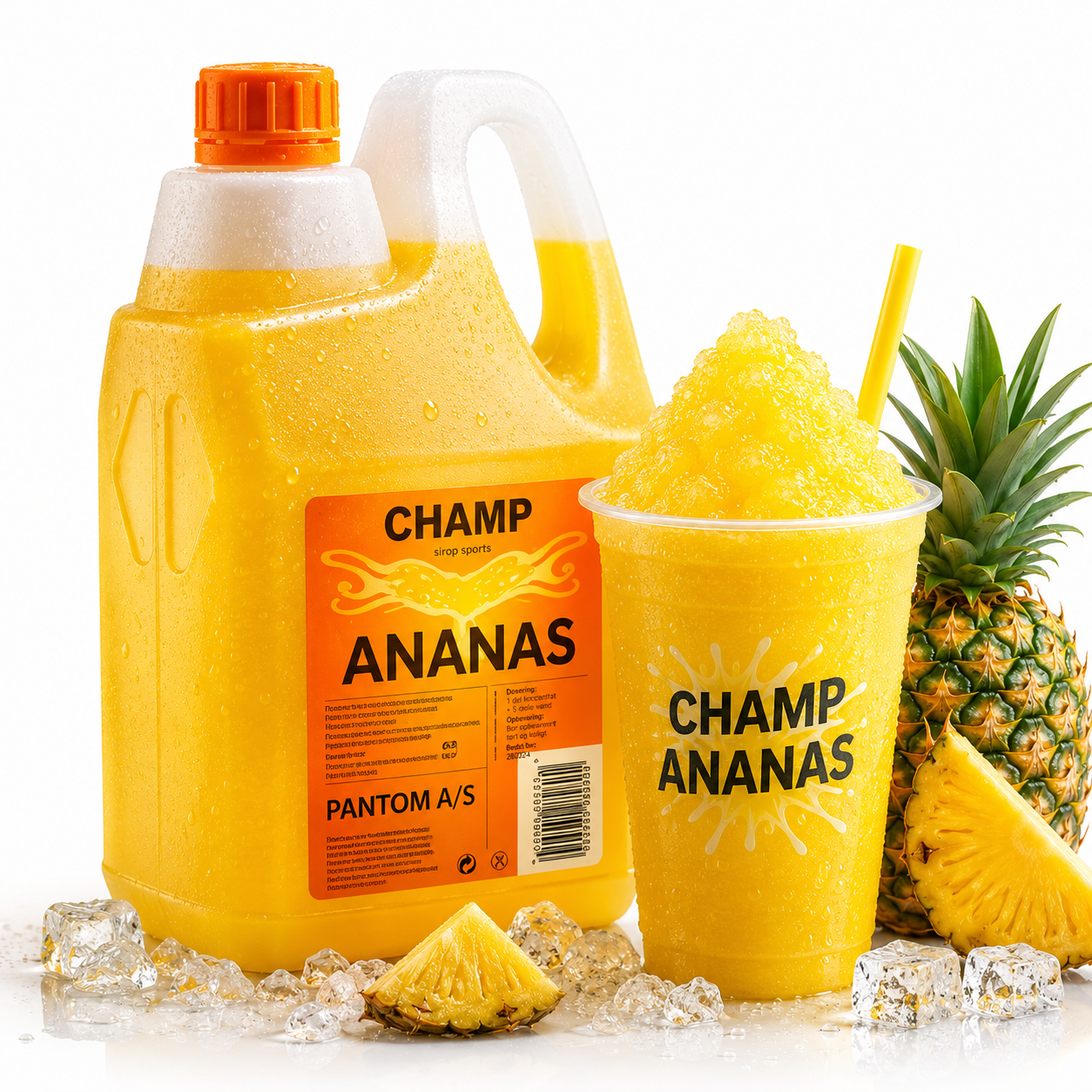 Champ ananas slushice 2 liter