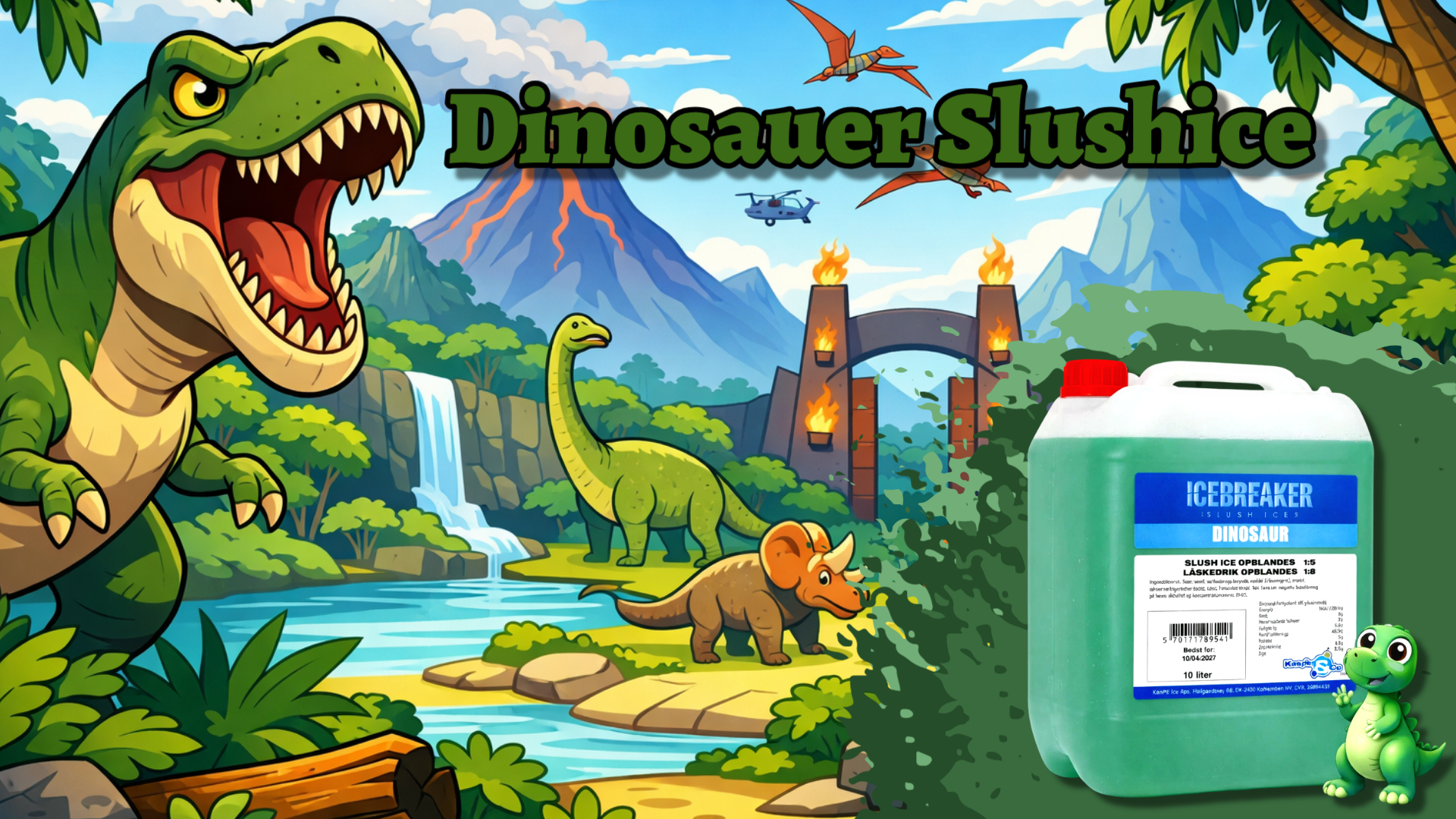 Dinosauer Slushice