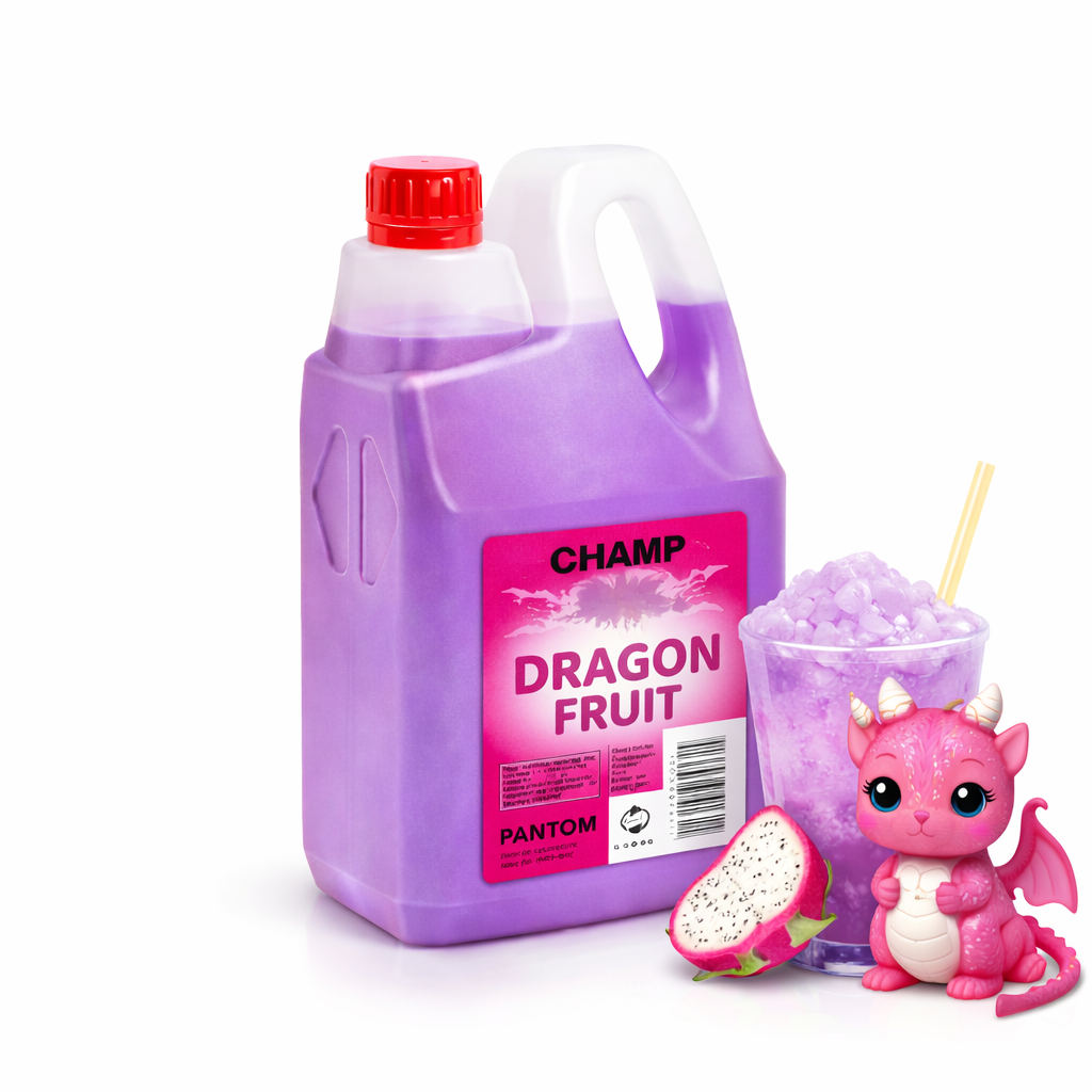 Dragon Fruit sluishice Champ fra Funfoods.dk